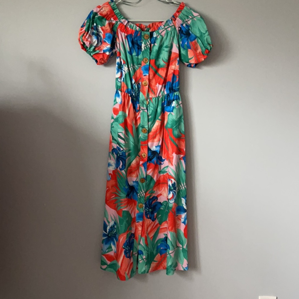 Zara floral dress